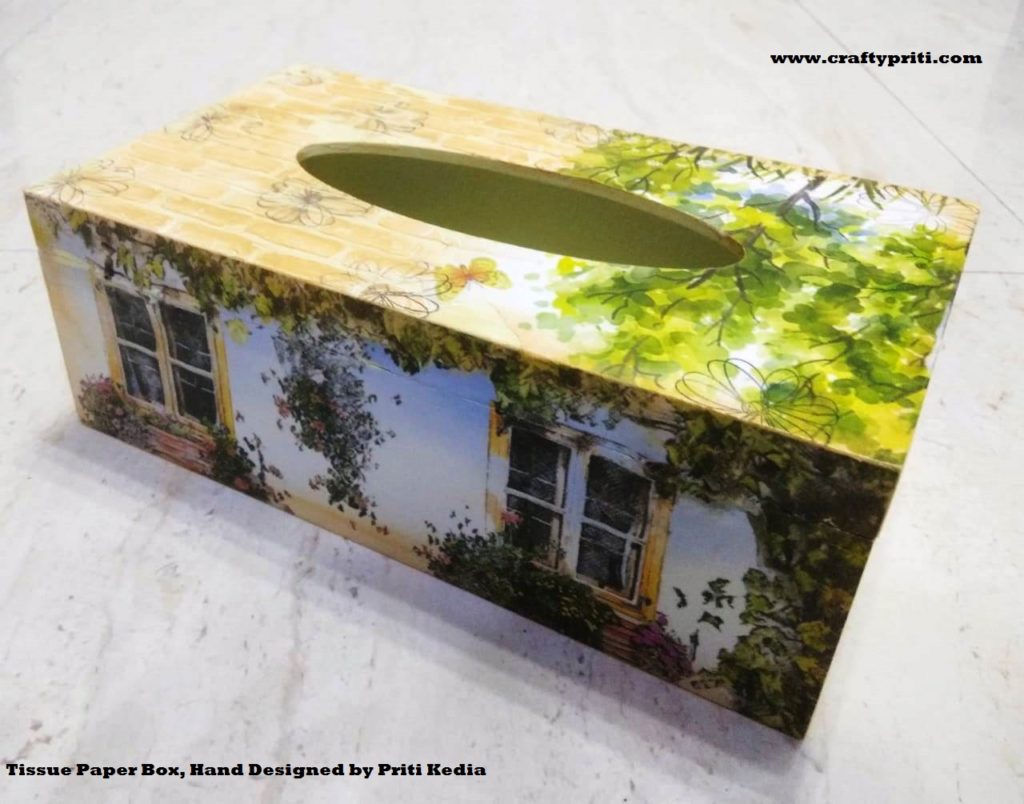 DECOUPAGE WOODEN DECORATIVE (3)